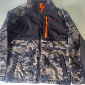 Vertical‎ 9 Boys Camo Fleece Lined Jacket 12/14